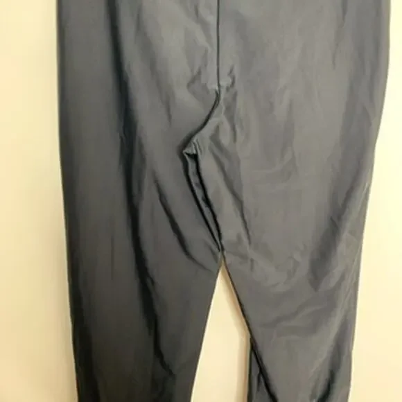 Reformation Skye Black Shiny Coated Legging Womens Medium